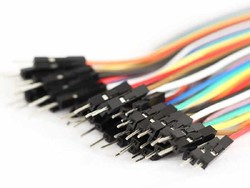 40 Pin Ayrılabilen Erkek-Erkek M-M Jumper Kablo - 100 mm - 2