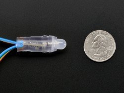 50'li Peşpeşe Eklenebilir Adreslenebilir RGB Led (WS2811 Sürücülü) - 3