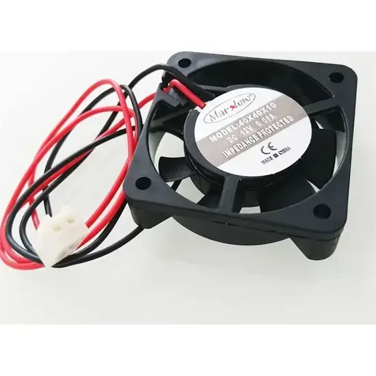40x40x10mm Fan - 12V 0.11A - 3
