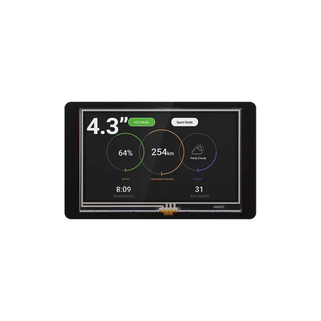 4.3 Inch ESP32 HMI TFT LCD Touch Screen - With Case - 3