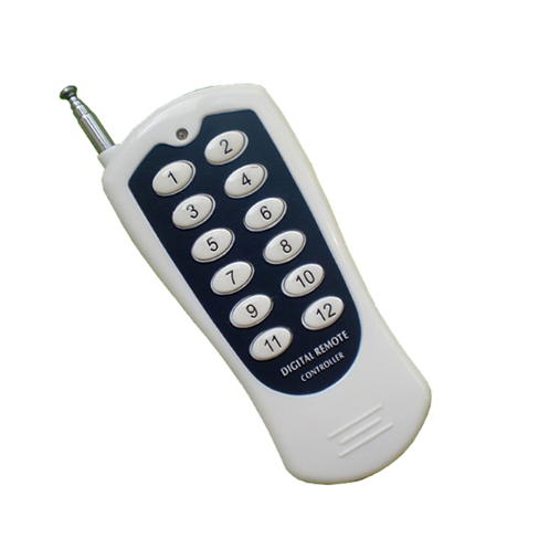 433 MHz 12 Channel RF Small Remote Control - 1