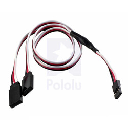 30 cm Servo Çoklama Kablosu - Dişi - 2x Erkek PL-2182 