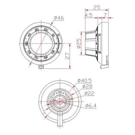 46mm Dial Spectrol Potansiyometre - 4