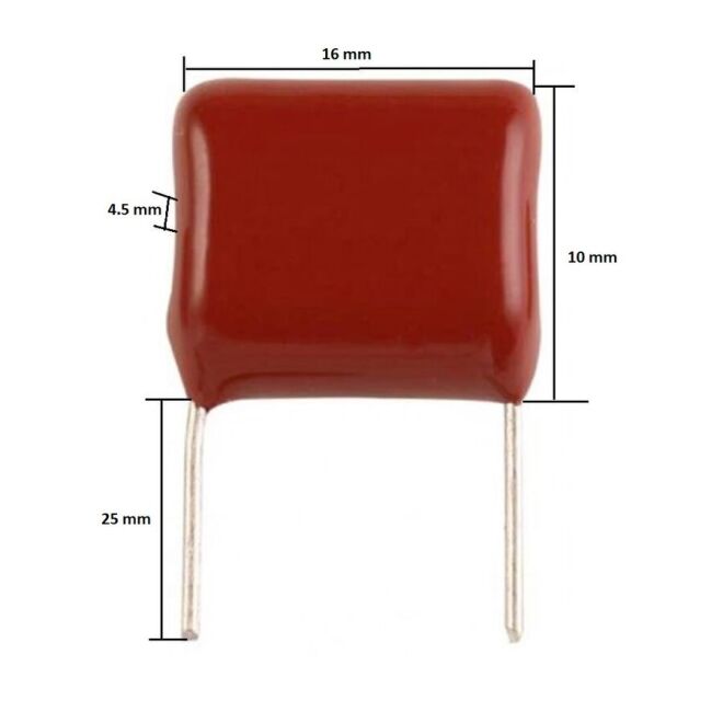 470nF Polyester Capacitor Package - 5 - 2