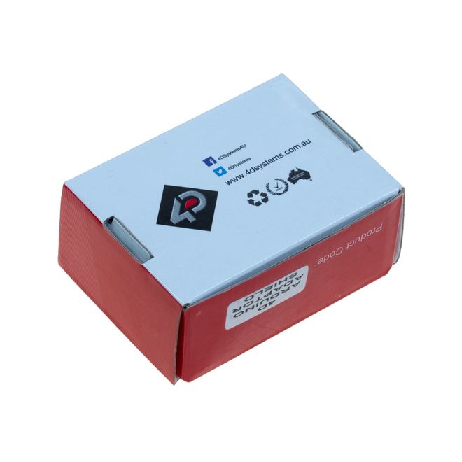 4D Adapter Shield V2 for Arduino - 7