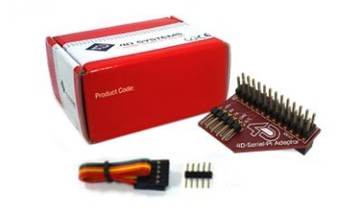 4D Raspberry Pi Adaptör Shield - 2