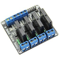 4 Kanal 5V Düşük Seviye Solid State Röle Modülü - 2