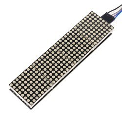 4'lü 8x8 Kırmızı Dot Matrix Board - 4