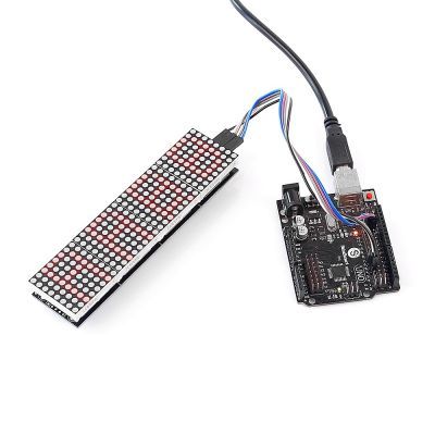 4'lü 8x8 Kırmızı Dot Matrix Board - 6