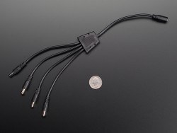4'lü DC Adaptör Çoklayıcı Kablo - 3