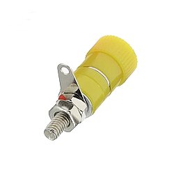 4mm Bağlantı Terminali Büyük Boy Sarı 