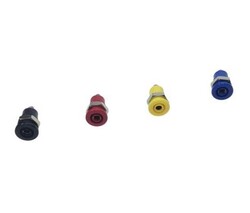 4mm Güvenli Tip Bourn Jack - Mavi - 2