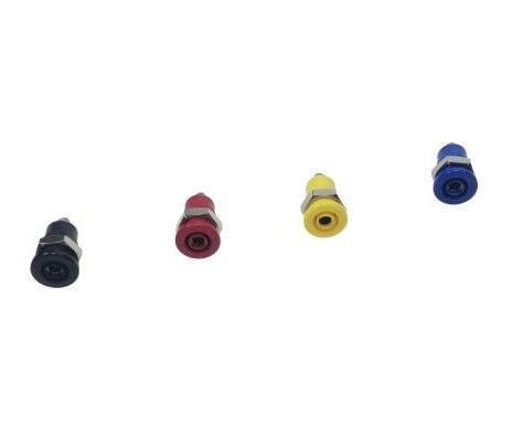 4mm Güvenli Tip Bourn Jack - Mavi - 2