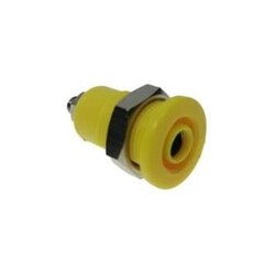 4mm Güvenli Tip Bourn Jack - Sarı 