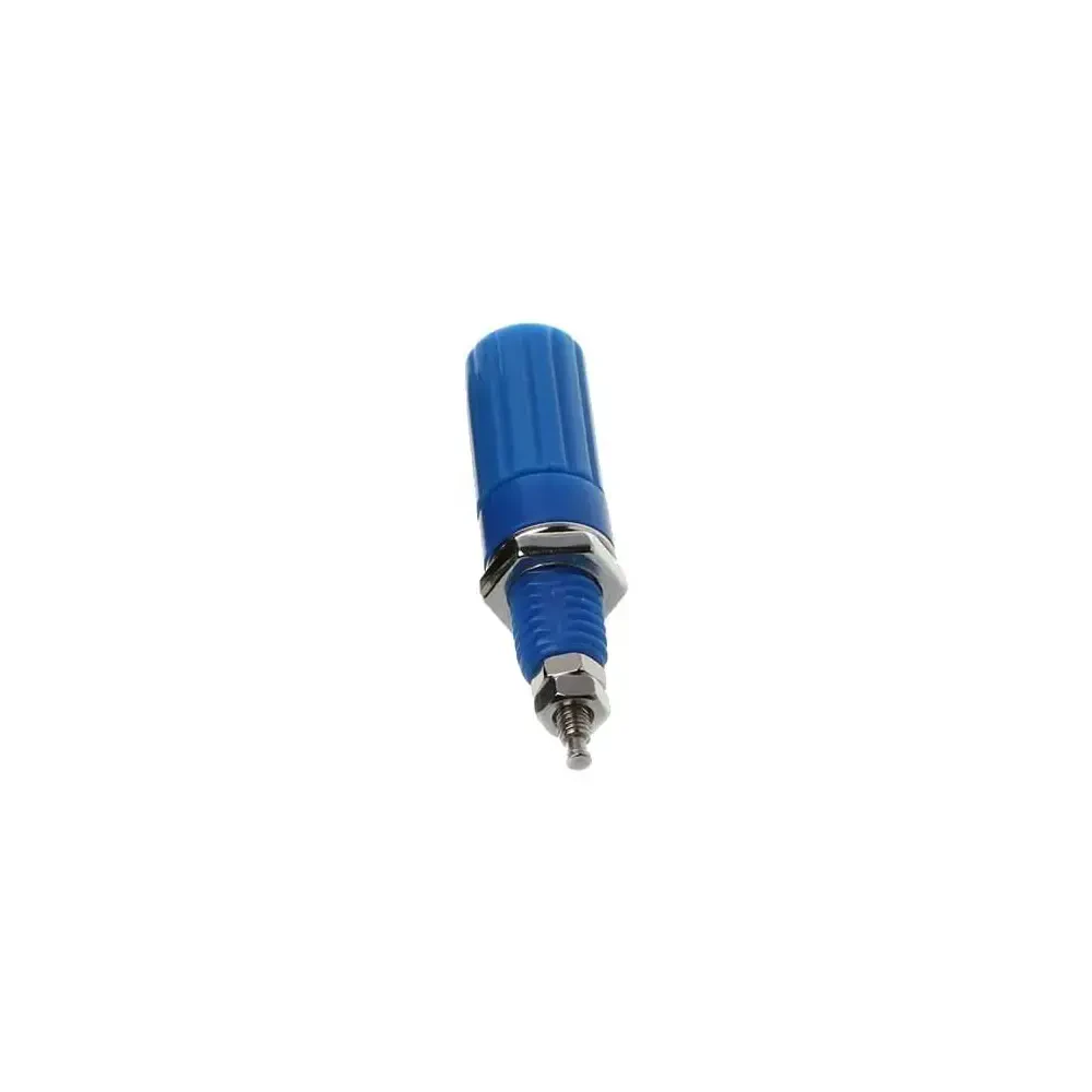 4 mm Korumalı Tip Bourn Jak - Mavi 