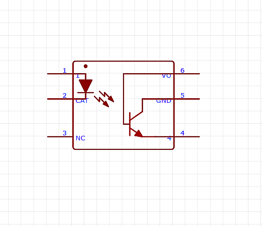 4N25S-TA1 - SMD-6P - 2