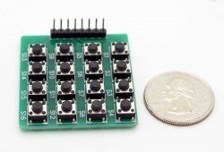 4x4 Push Buton Keypad - 2