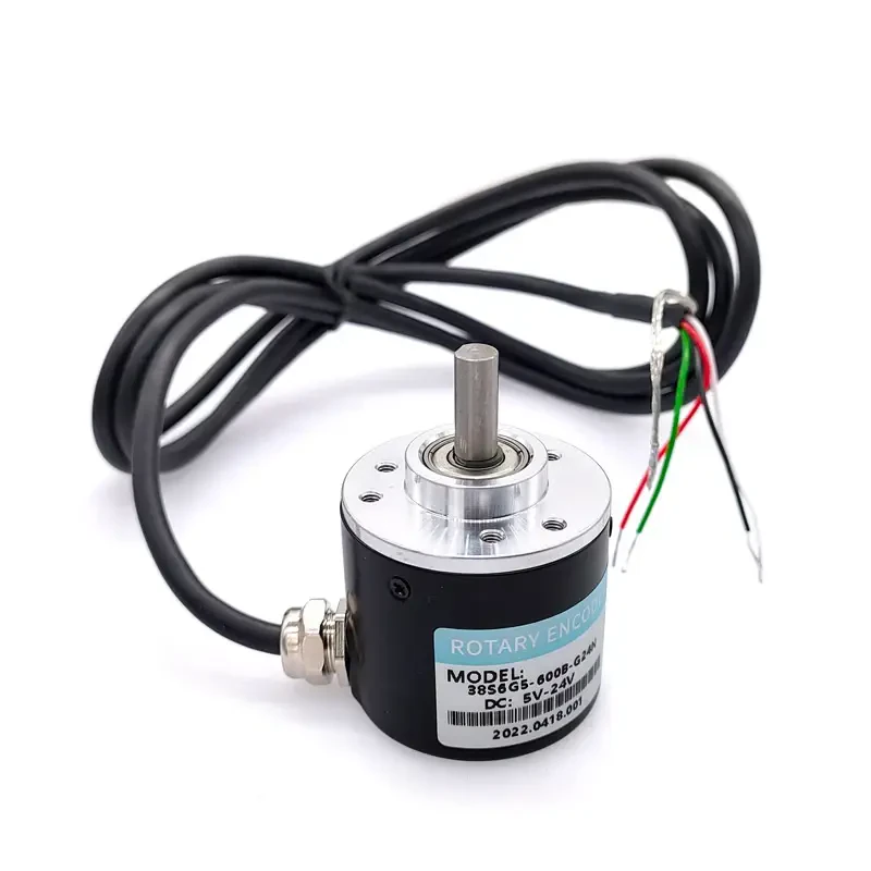 5-24 V 400 Steps Incremental Optical Rotary Encoder, AB 2 Phase - E38S6G5-400B-G24N - 4