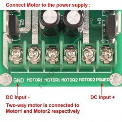 5-35 V 30 A 150 W Çift Motor Sürücü Kartı - 4