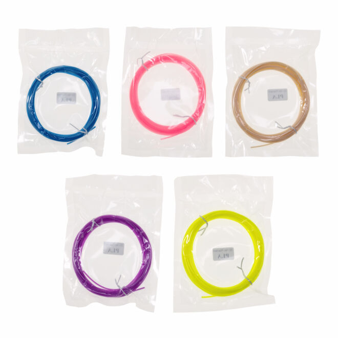 5-Color Mixed 3D Pen Filament Pack - 1