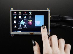 5 Inch Dokunmatik HDMI Ekran - Adafruit