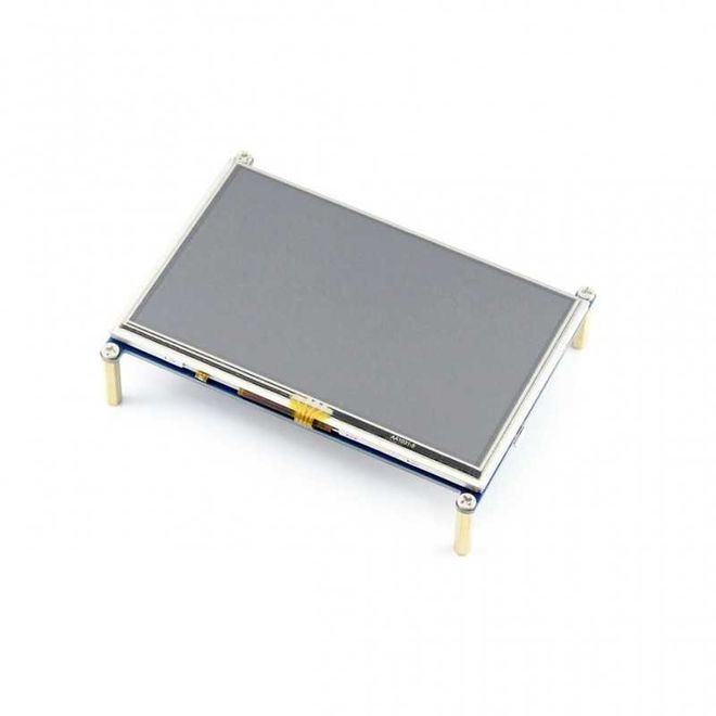 WaveShare 5 Inch HDMI Rezistif Dokunmatik LCD - 800x480 - 1