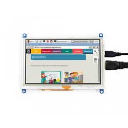 WaveShare 5 Inch HDMI Rezistif Dokunmatik LCD (Çoklu Sistem) - 800x480 (G) - 4