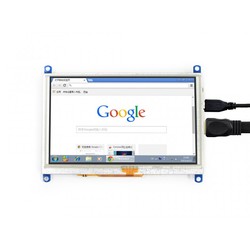 WaveShare 5 Inch HDMI Rezistif Dokunmatik LCD (Çoklu Sistem) - 800x480 (G) - 6