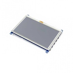 WaveShare 5 Inch HDMI Rezistif Dokunmatik LCD (Çoklu Sistem) - 800x480 (G) - 1