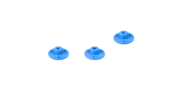 50mm Plastic Omni Wheel - White - 4