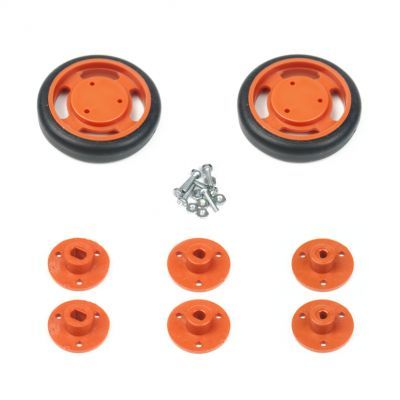 50x11mm Orange Wheel Set - 2