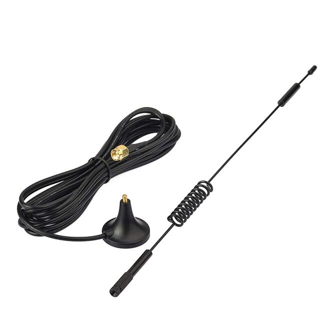 690-960/1710 -2700Mhz 5dBi SMA Anten - 3 Metre RG174 Kablo - 1