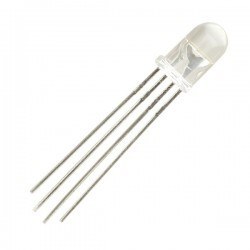 5mm Transparent RGB LED 