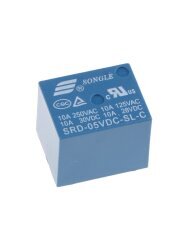 5V 10A Single Contact Relay SRD-05VDC-SL-C - 2
