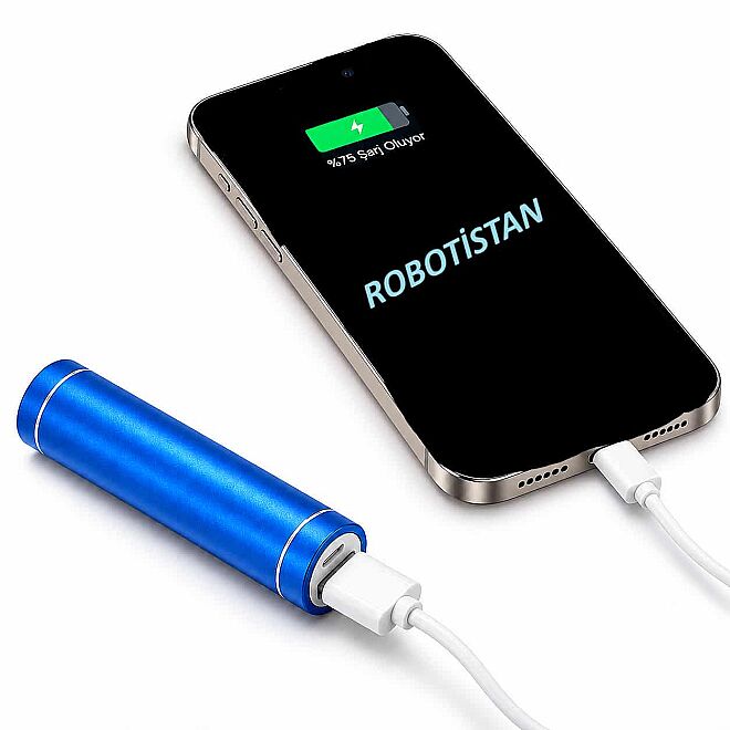 5V 1A Tekli 18650 Metal Powerbank Kasası - 1