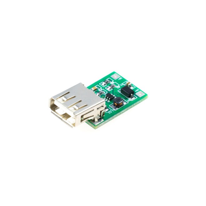 5 V 600 mA USB Çıkışı Voltaj Yükseltici Regülatör Kartı - Step Up - 6