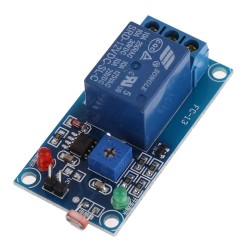 5V Single LDR Triggered Relay Board - Robotistan