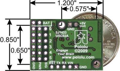 6 Channel USB Servo Motor Control Board - 2