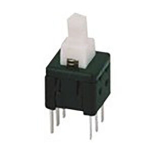 6 Pin ON OFF Switch - White (6x6mm) - 1
