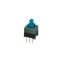 6 Pin Toggle ON OFF Switch - Blue (7x7mm) 