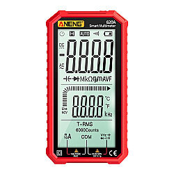 620A Dijital Multimetre - Kırmızı - 1