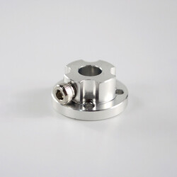 6mm Aluminum Hub for 48mm Aluminum Omni Wheel 18022 - Nexus Robot