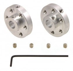 6mm Motor Connection Component Pair (With M3 Fixing Screw Hole) - PL-1999 