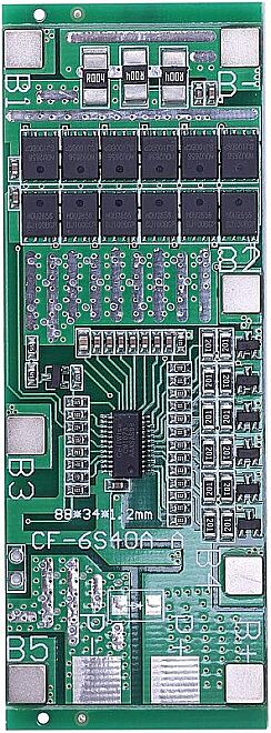 6S 40A Balanslı BMS Pil Koruma Devresi - 2