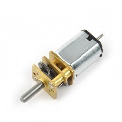 6 V 1000 RPM Karbon Fırçalı Redüktörlü Mikro DC Motor (Uzun Şaftlı) PL-3072 - Pololu