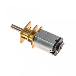 6V 12mm 150 RPM Redüktörlü Mikro DC Motor - 3
