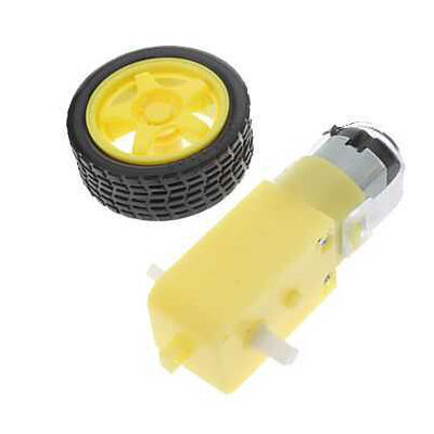 6V 250 Rpm Motor and Wheel Set - 1