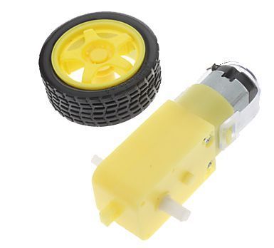 6V 250 Rpm Motor and Wheel Set - 4