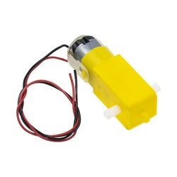 6V 250 RPM Motor - Kablo Lehimli 