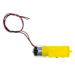 6V 250 RPM Motor - Kablo Lehimli - 4